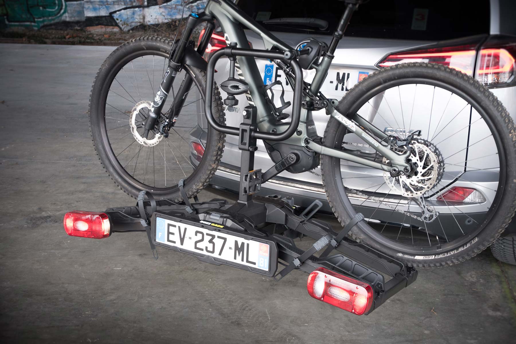 New Scorpion Lite Tow Ball Rack – Affordable E-Bike Folding
