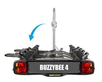 Buzzybee 4 (Tow Ball) 4 Bike Platform Rack