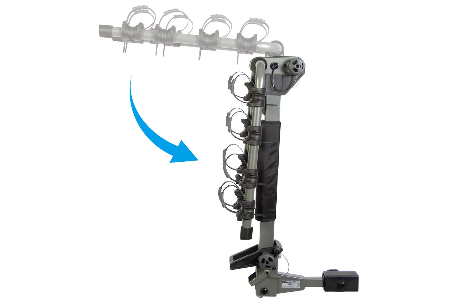 Buffalo H4 Hitch Bike Rack – Secure, Tilt, Ultimate 4 Bike Protection ...
